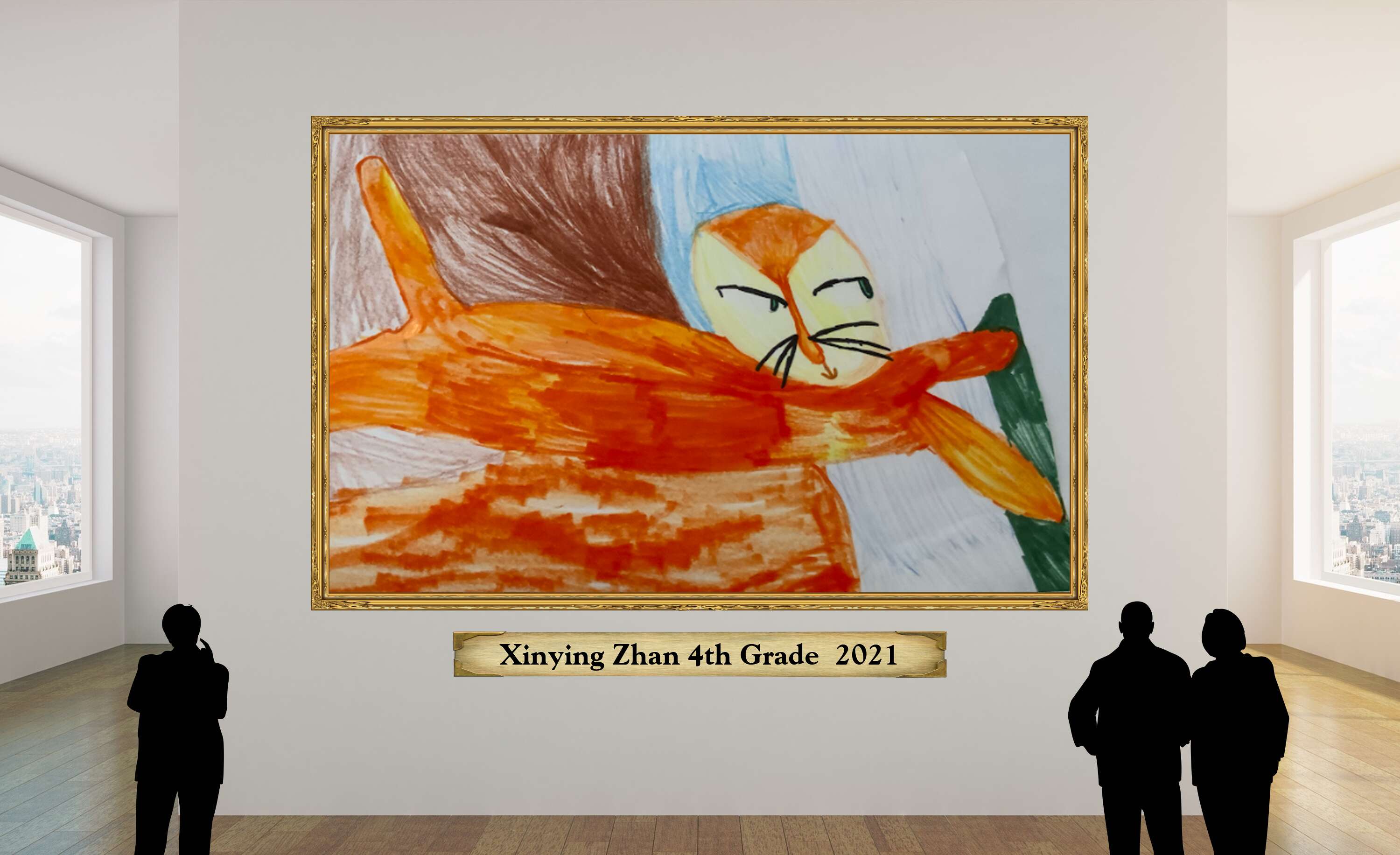 Xinying Zhan 4th Grade  2021