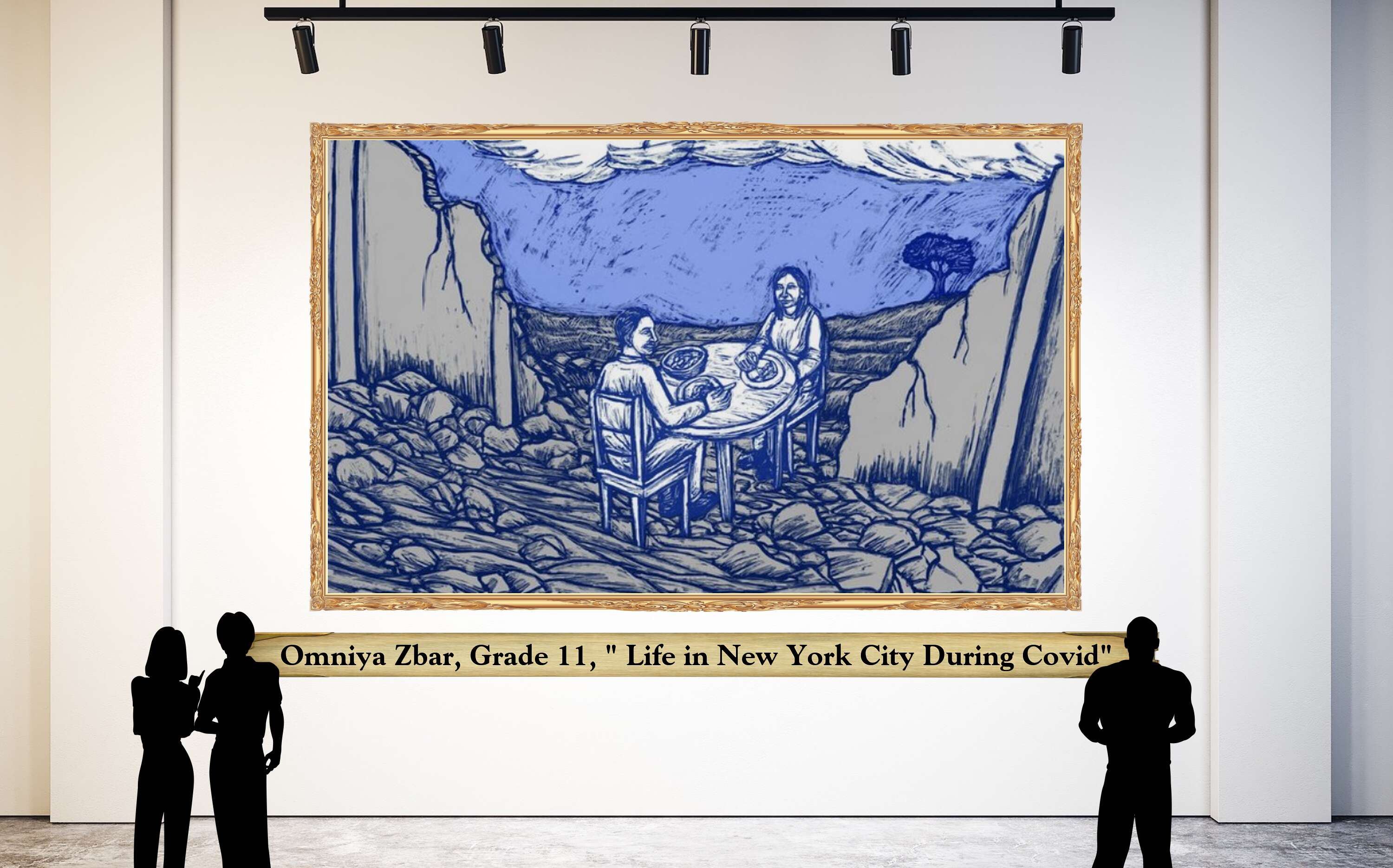 Omniya Zbar, Grade 11, &quot; Life in New York City During Covid&quot;