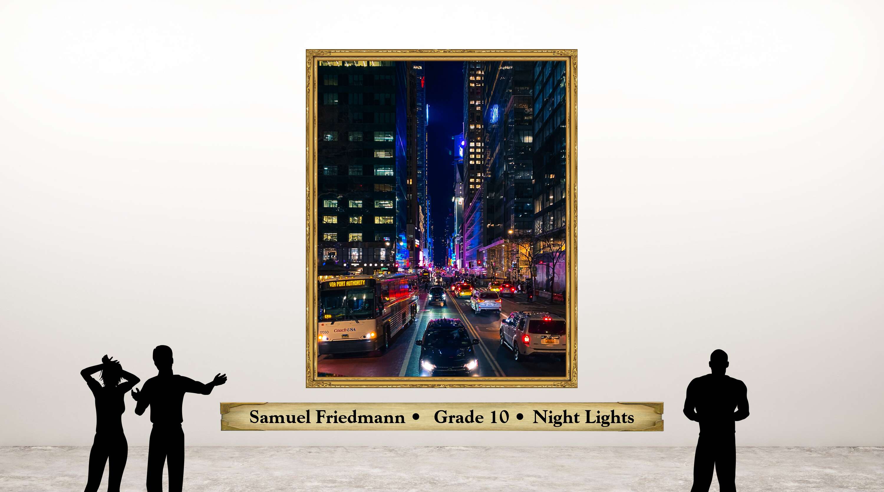 Samuel Friedmann •  Grade 10 • Night Lights