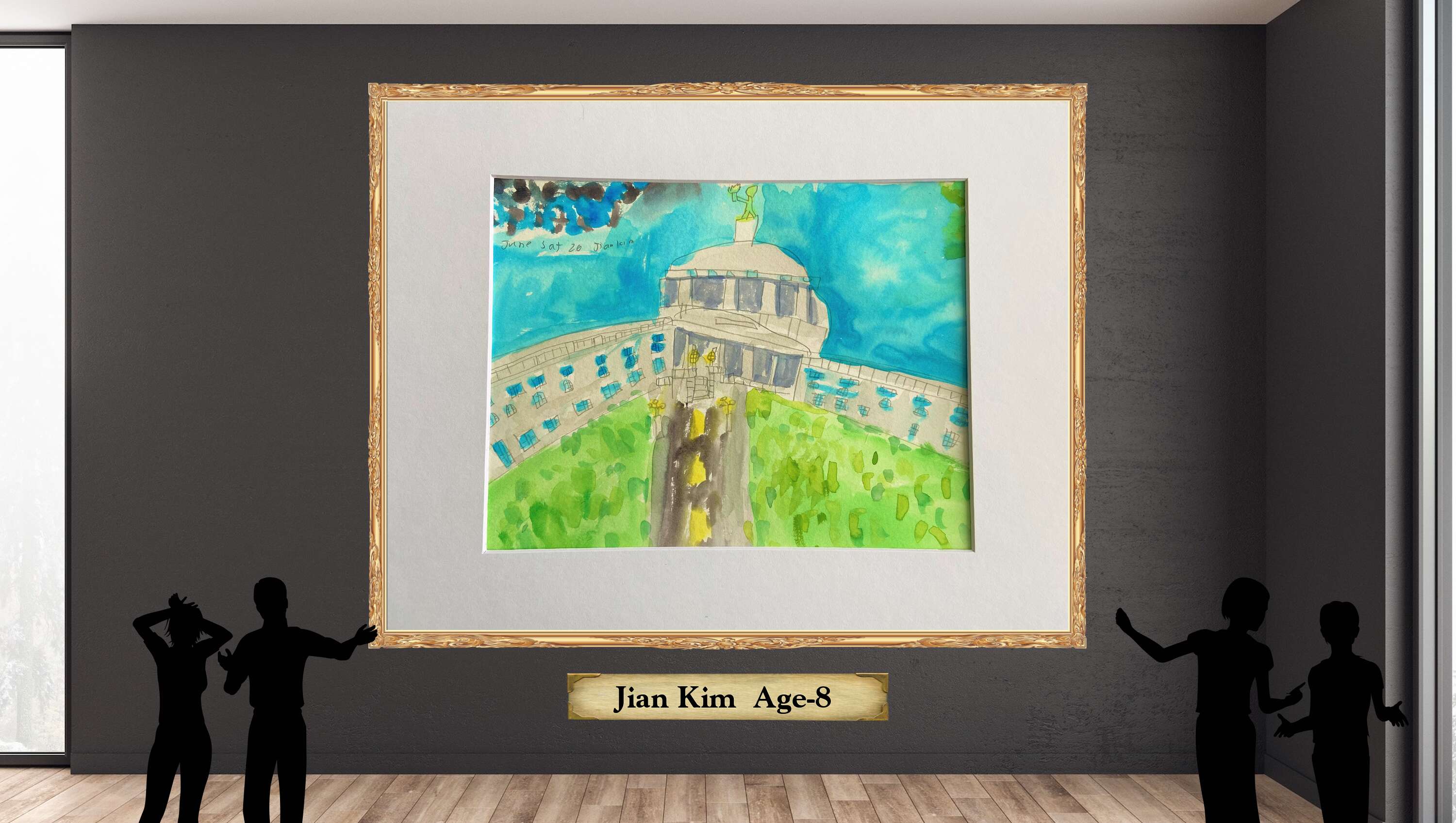 Jian Kim  Age-8 