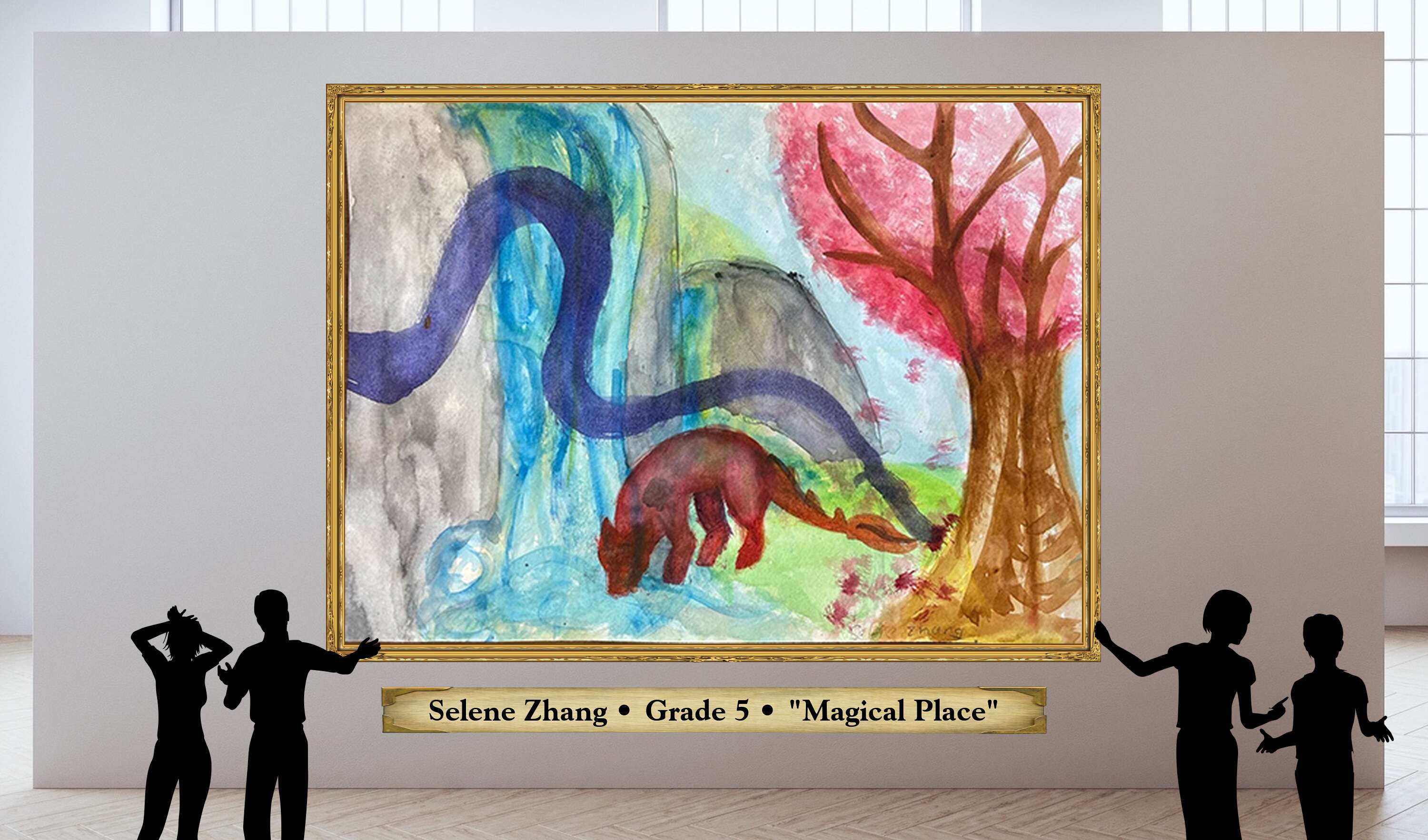 Selene Zhang • Grade 5 • &quot;Magical Place&quot;