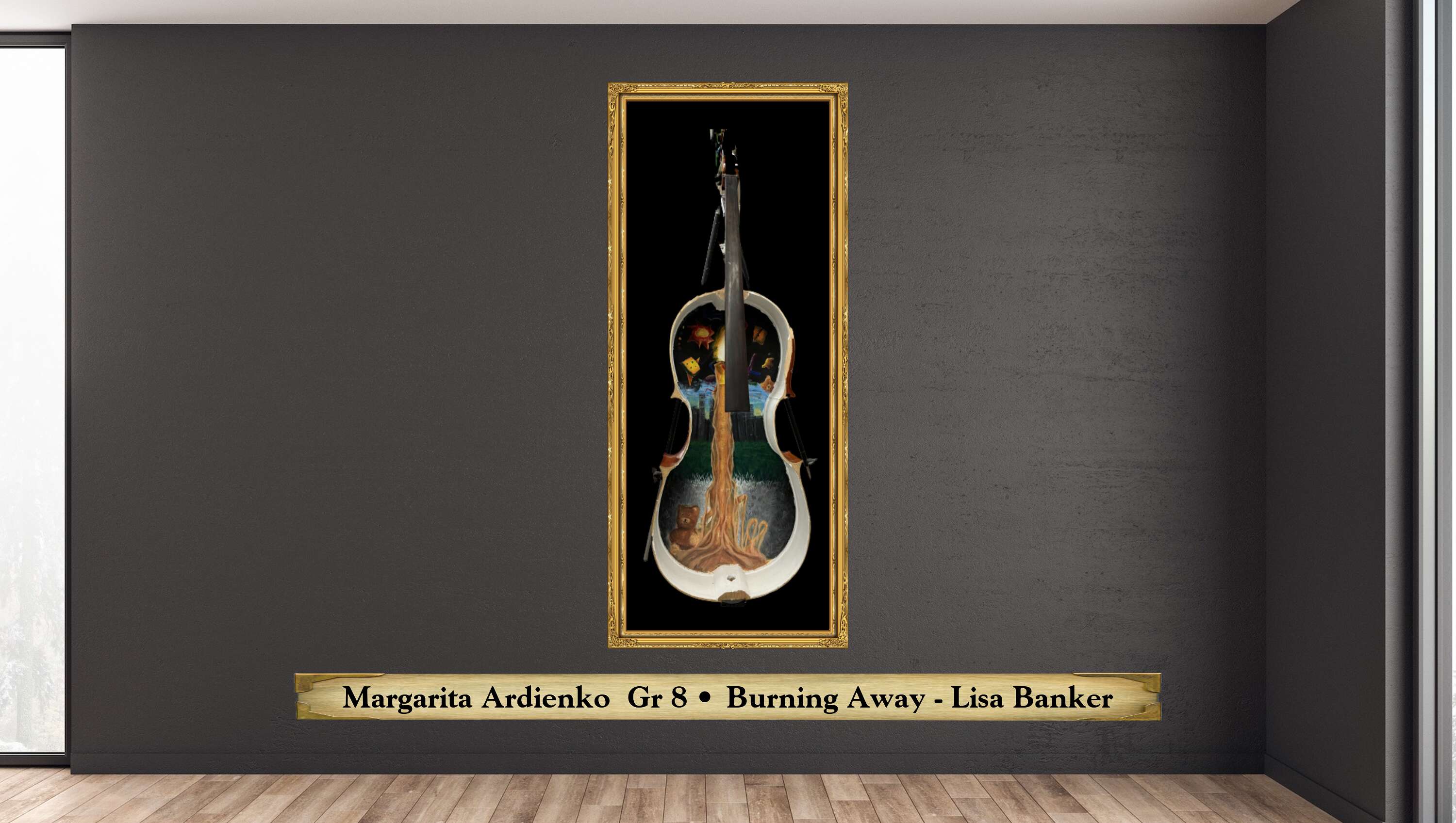 Margarita Ardienko  Gr 8 • Burning Away - Lisa Banker