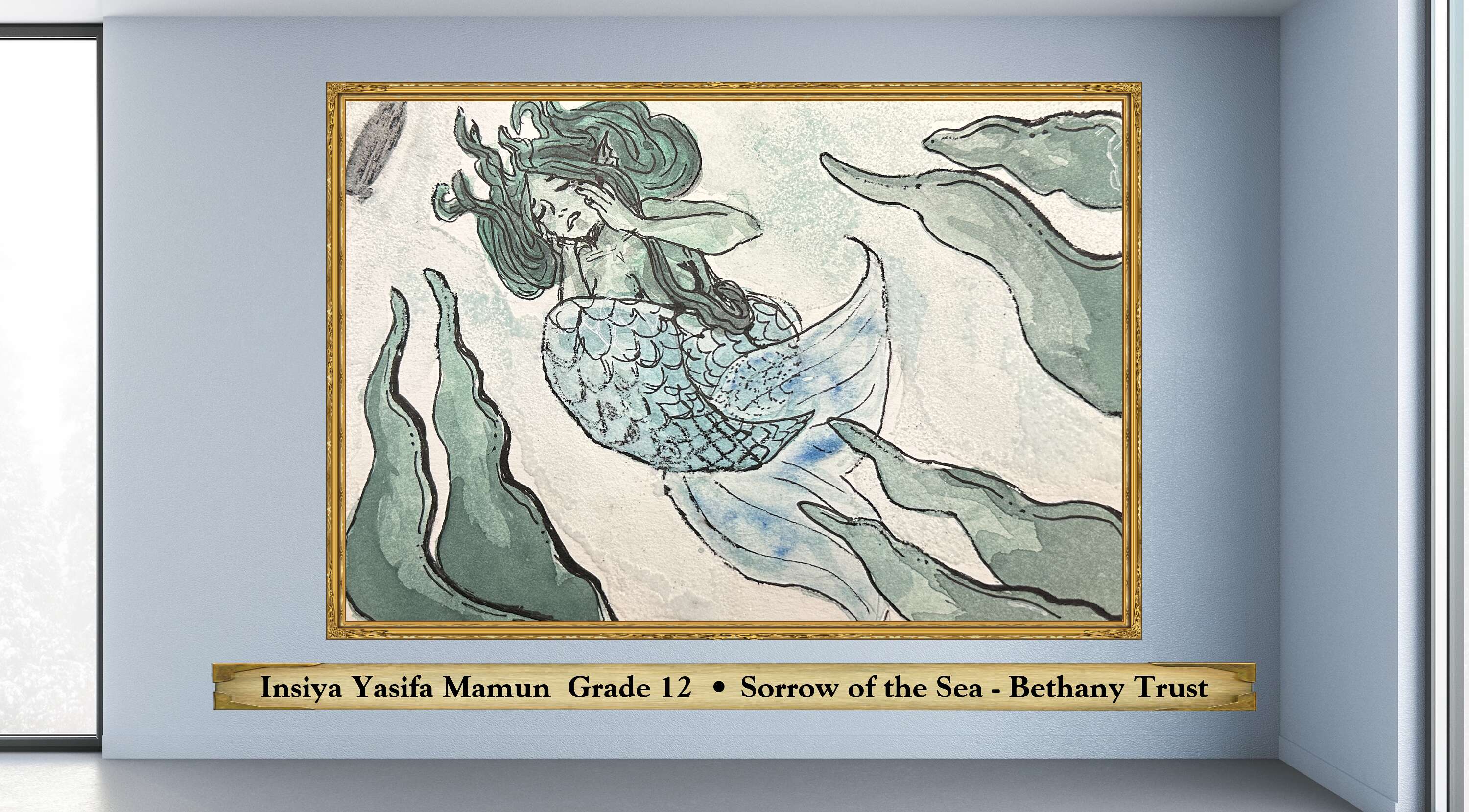 Insiya Yasifa Mamun  Grade 12  • Sorrow of the Sea - Bethany Trust