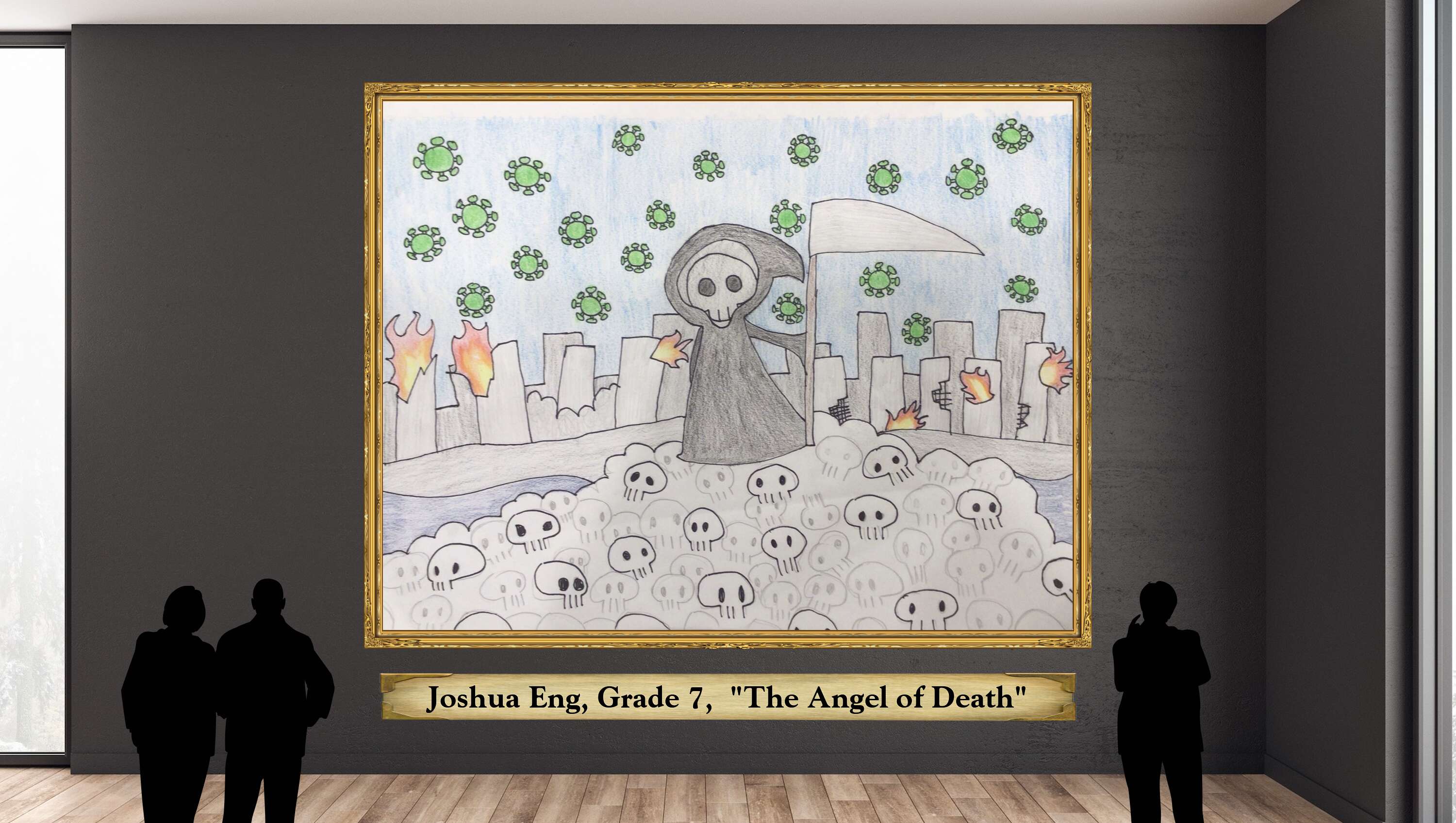 Joshua Eng, Grade 7,  &quot;The Angel of Death&quot;