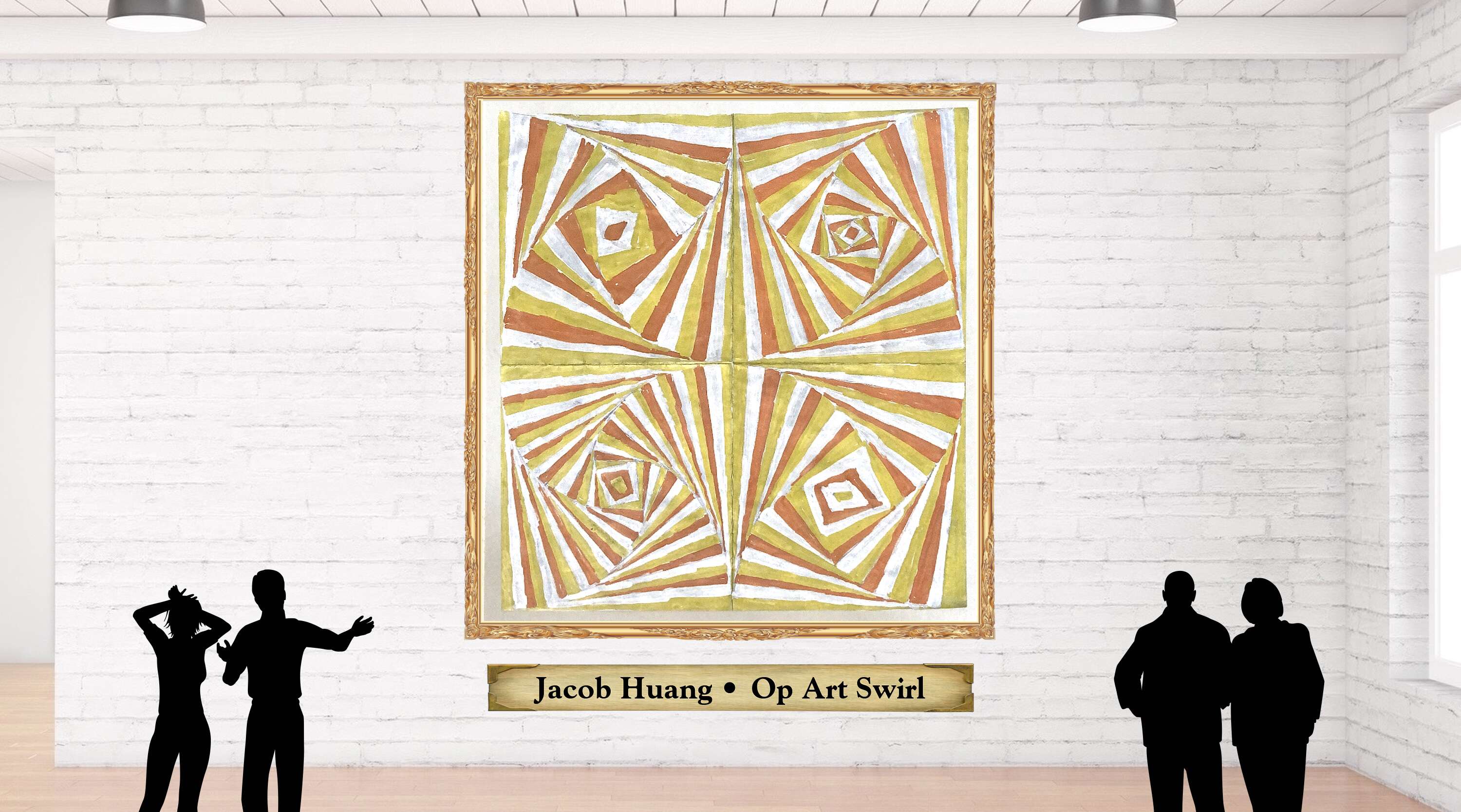 Jacob Huang • Op Art Swirl