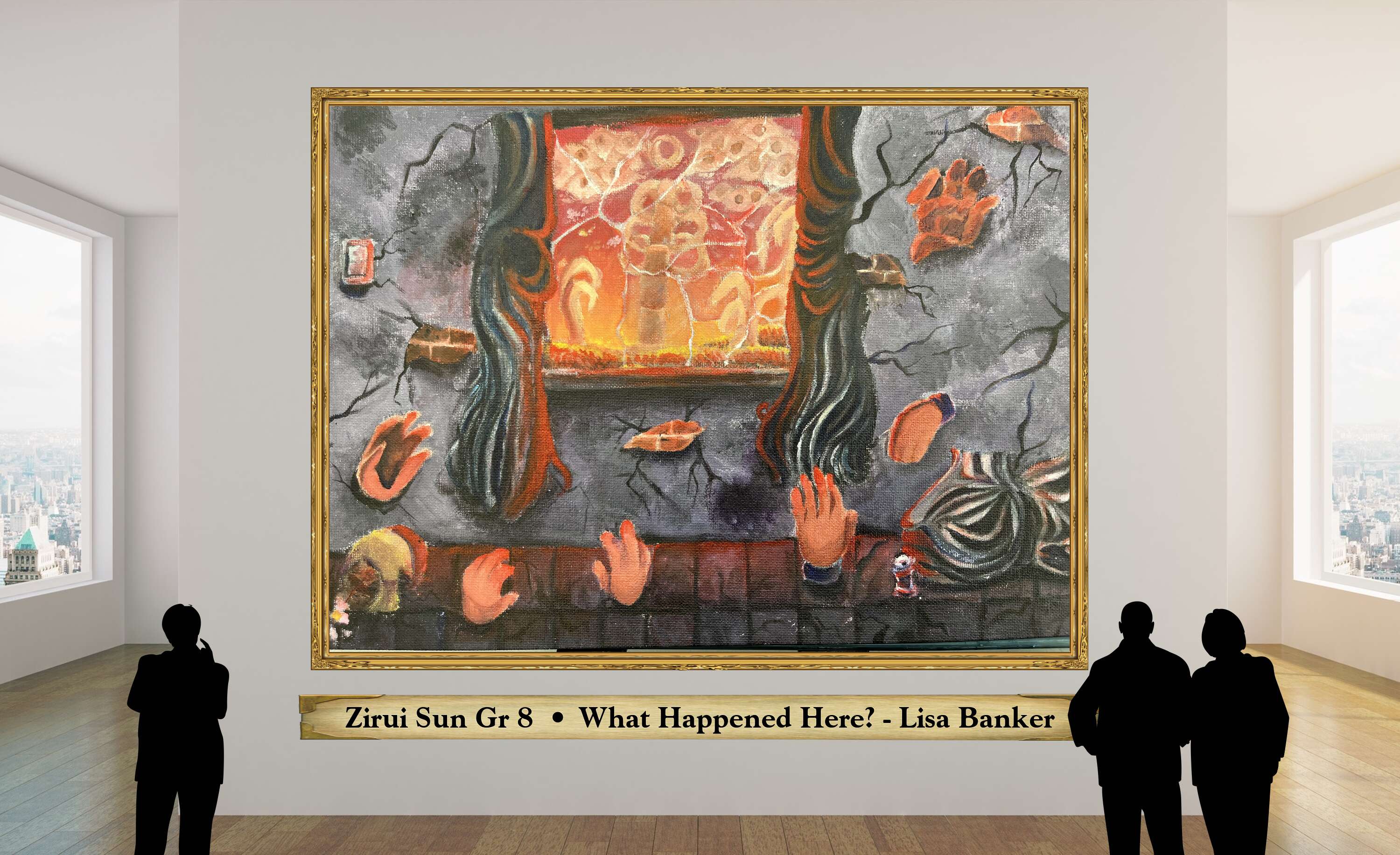 Zirui Sun Gr 8  • What Happened Here? - Lisa Banker