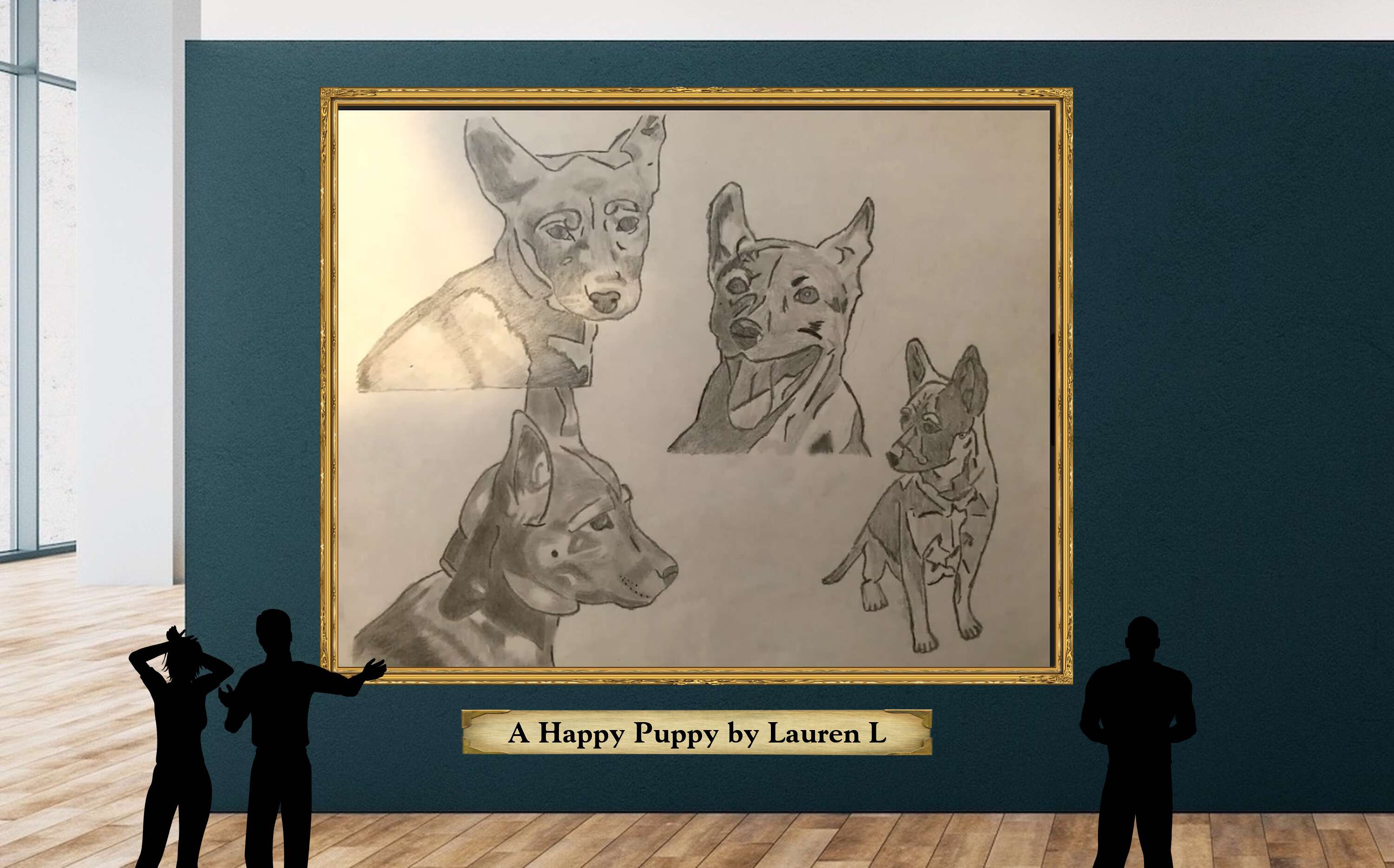 A Happy Puppy by Lauren L