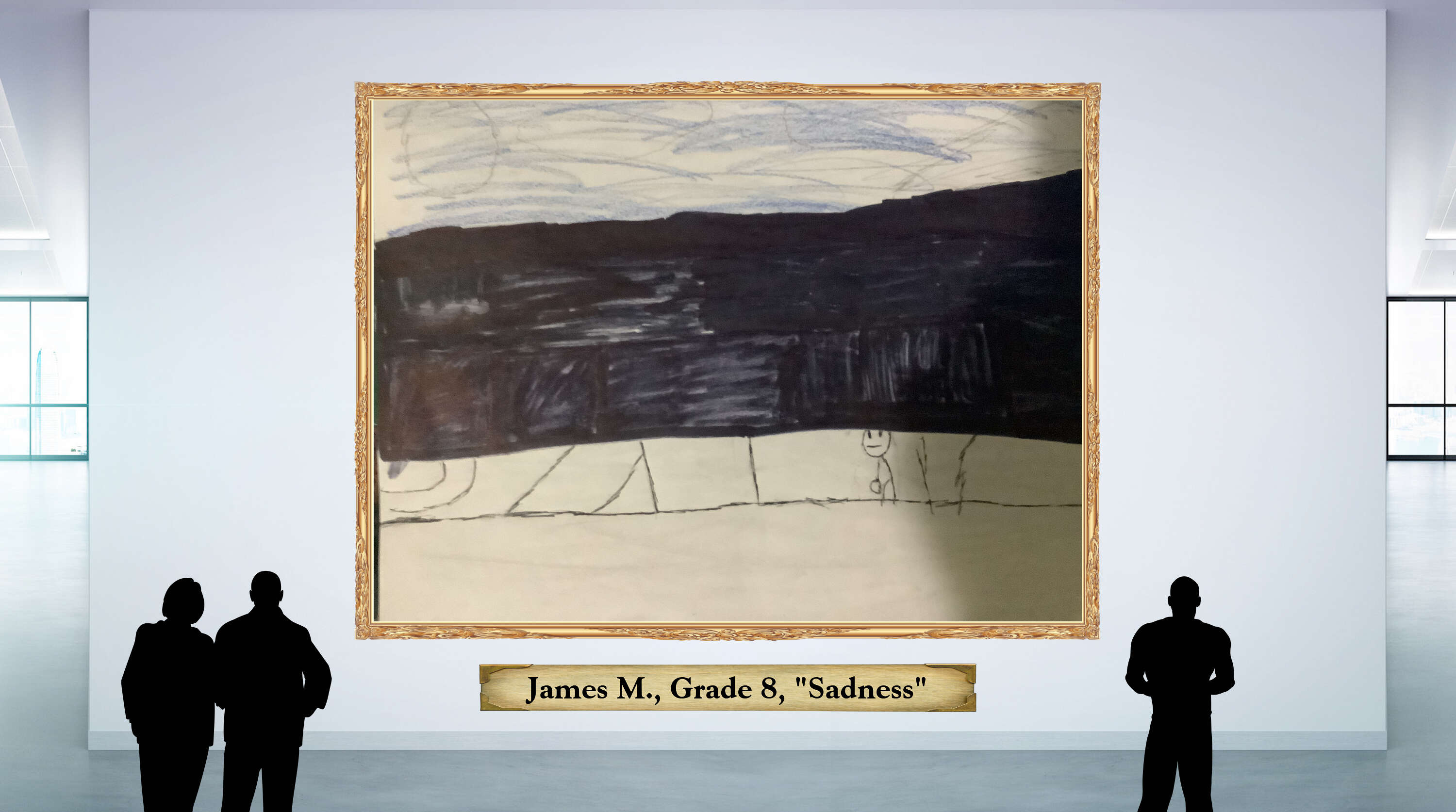 James M., Grade 8, &quot;Sadness&quot;