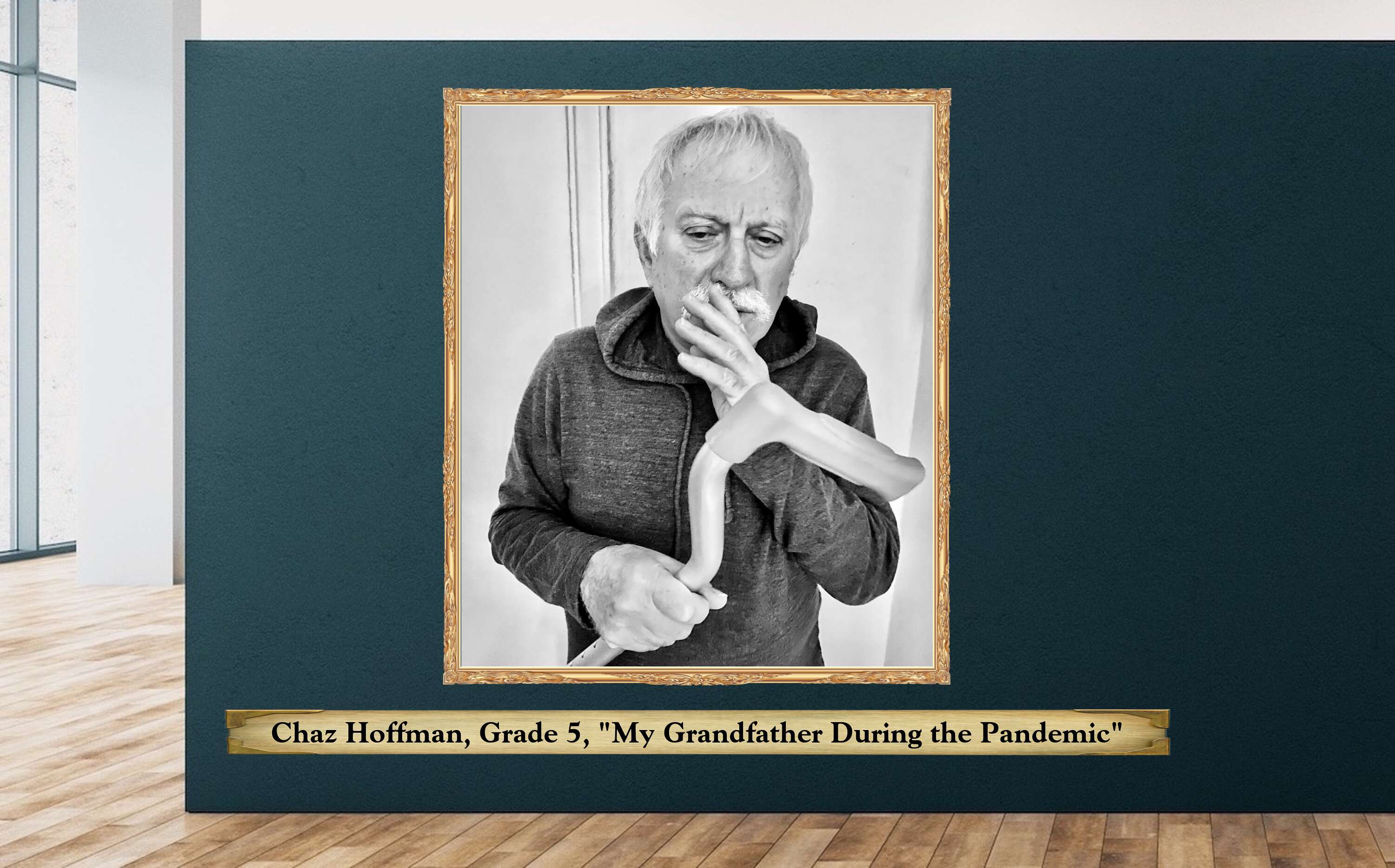 Chaz Hoffman, Grade 5, &quot;My Grandfather During the Pandemic&quot;