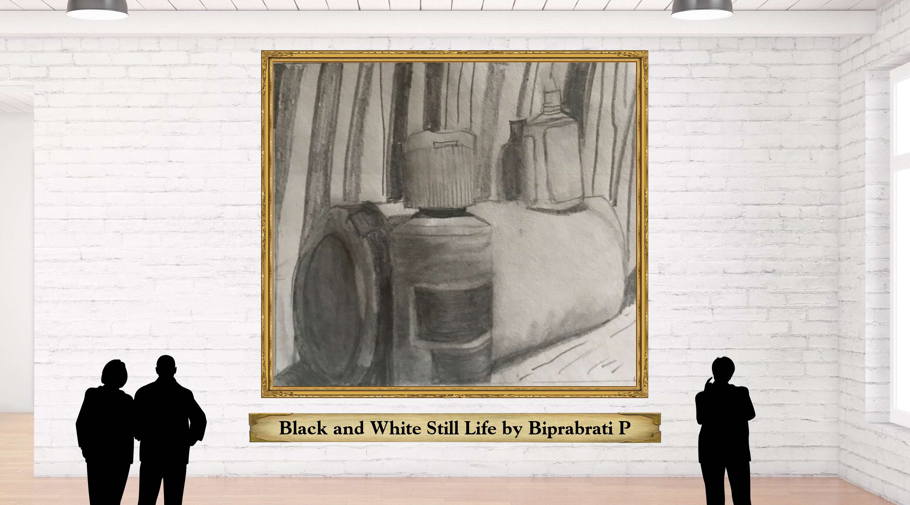 Black and White Still Life by Biprabrati P