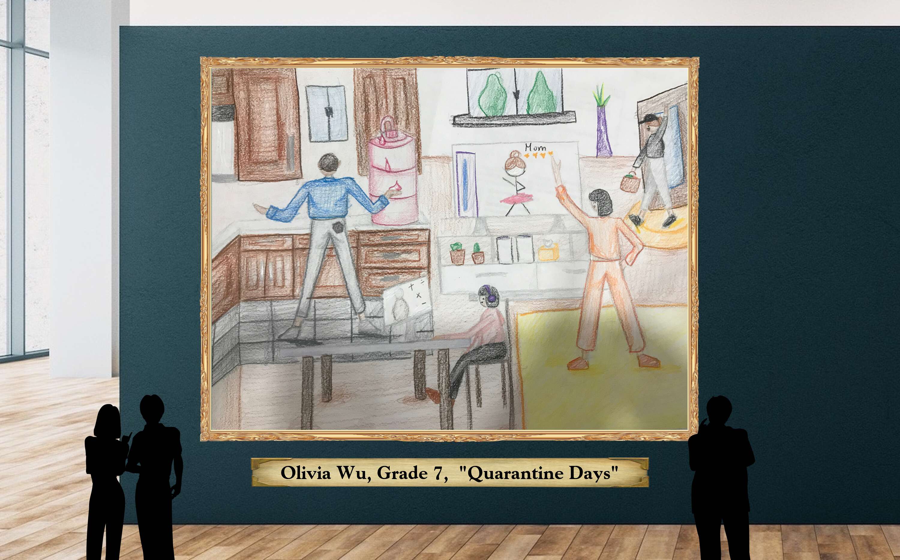 Olivia Wu, Grade 7,  &quot;Quarantine Days&quot;