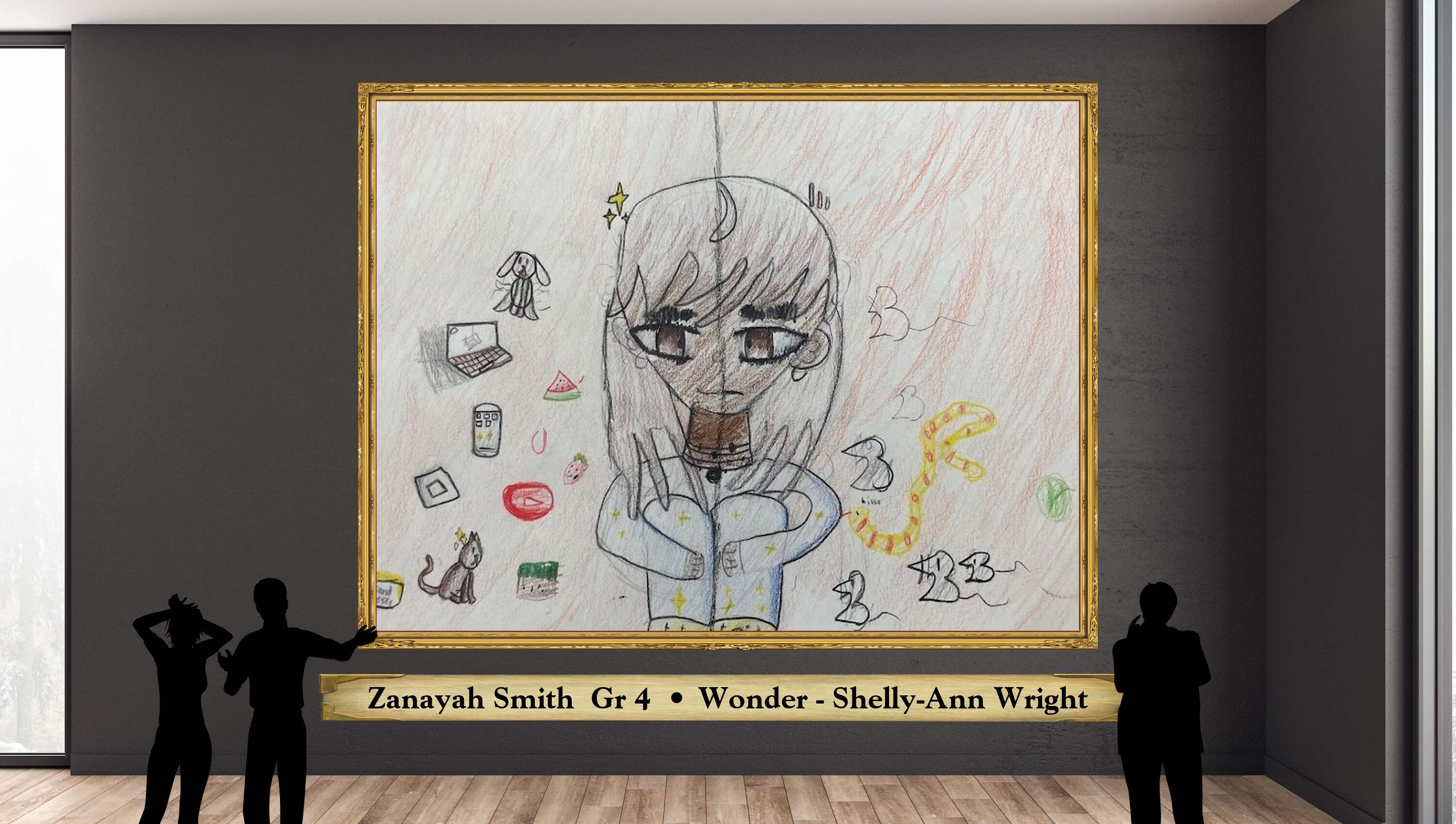 Zanayah Smith  Gr 4  • Wonder - Shelly-Ann Wright