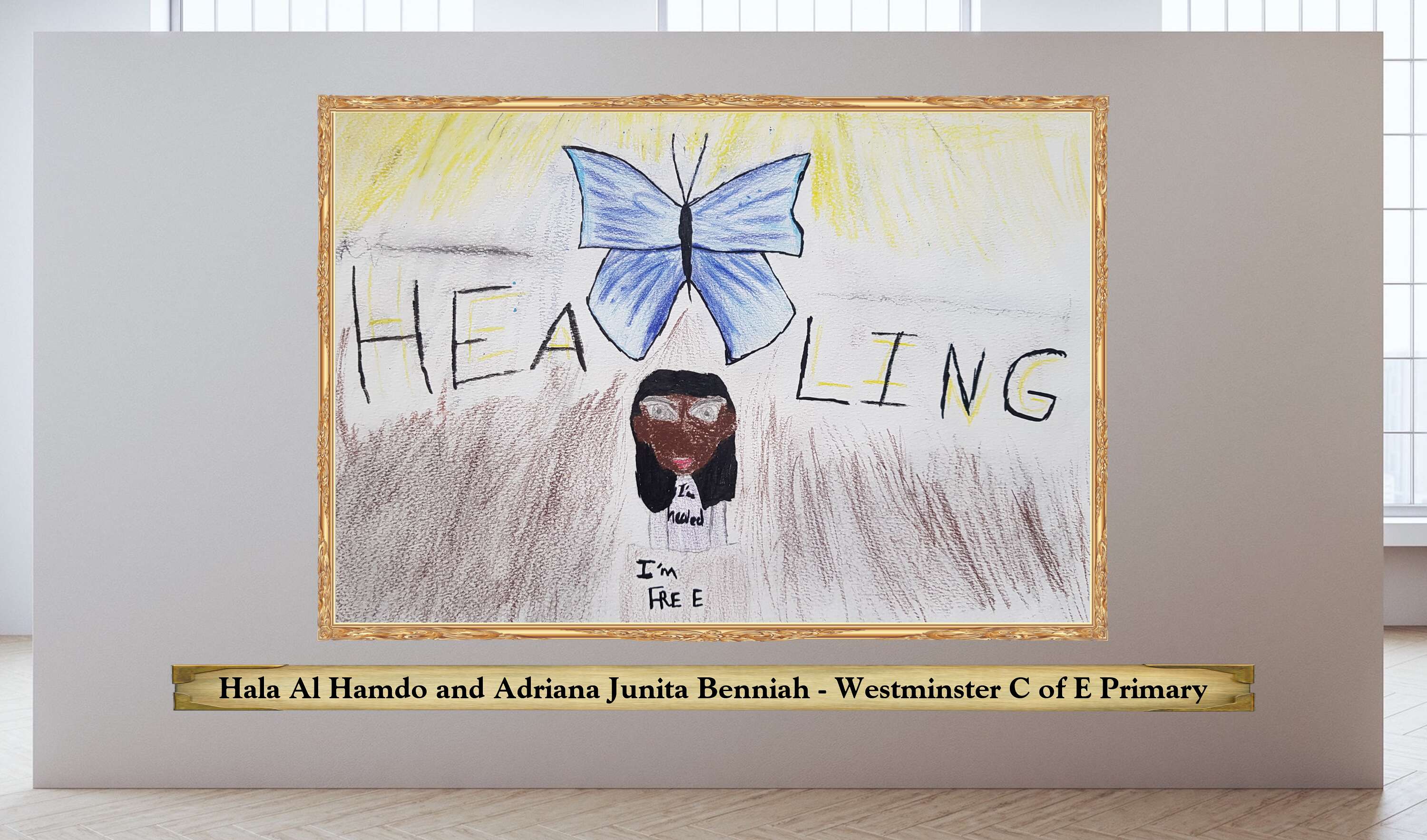 Hala Al Hamdo and Adriana Junita Benniah - Westminster C of E Primary