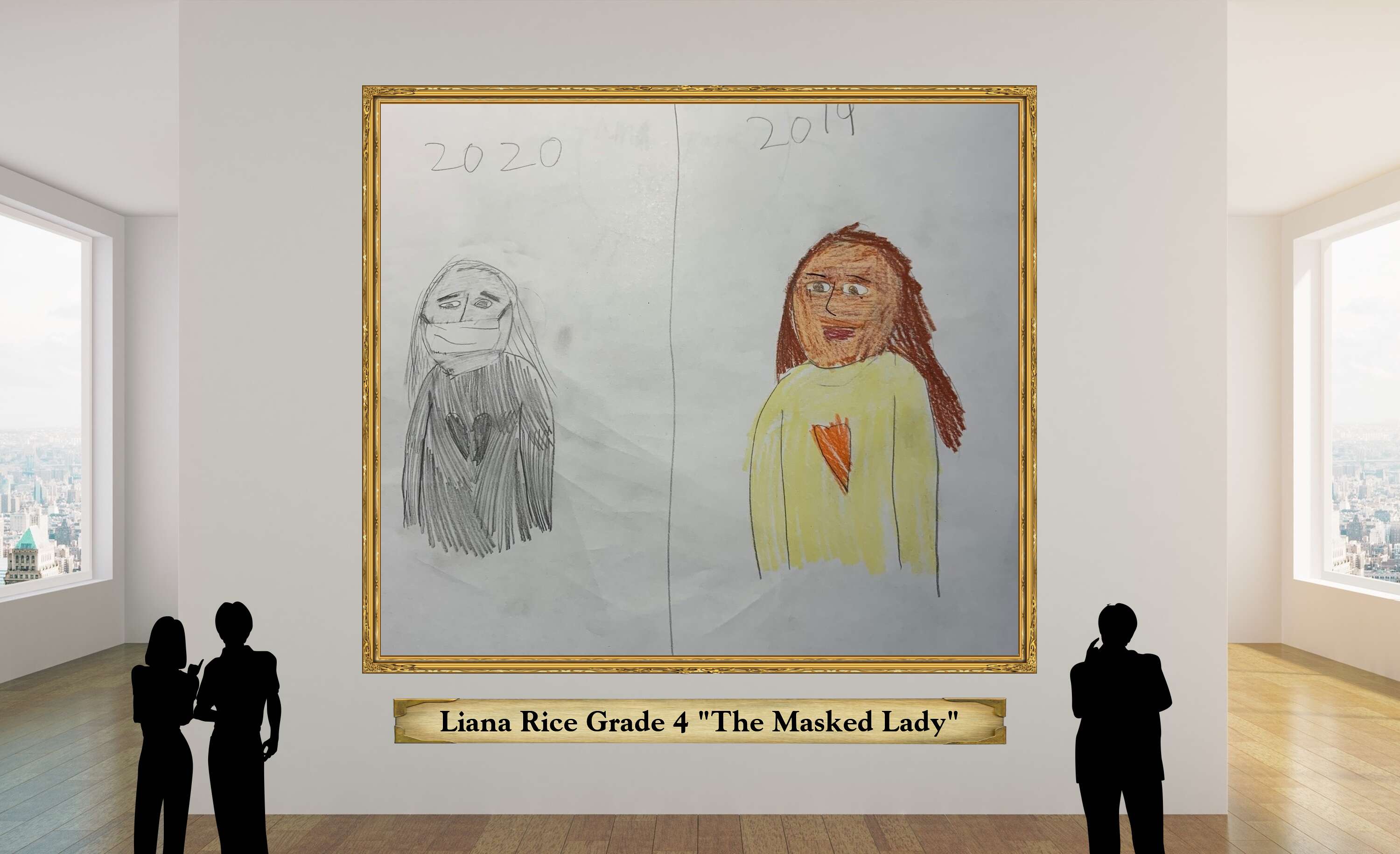 Liana Rice Grade 4 &quot;The Masked Lady&quot;