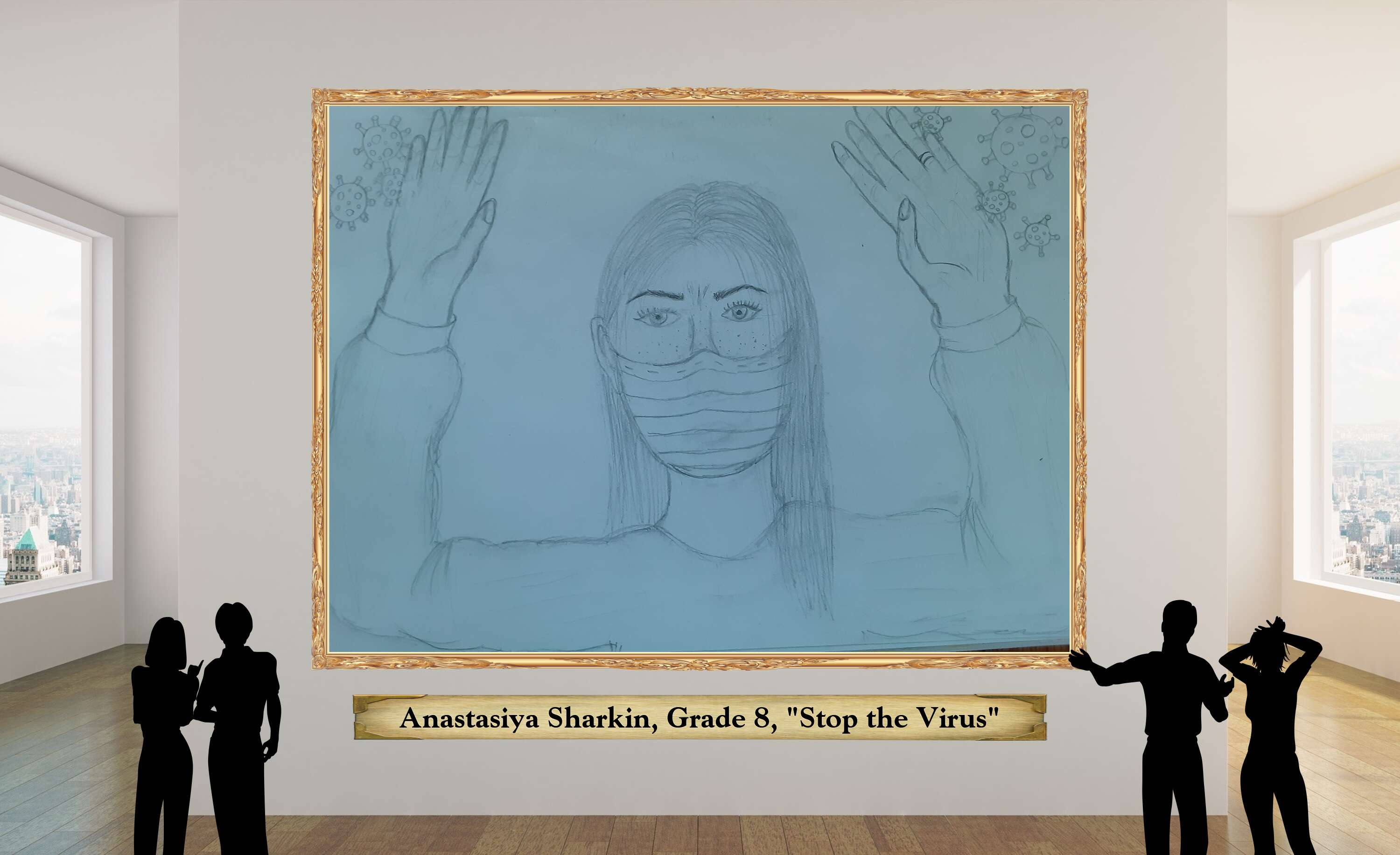 Anastasiya Sharkin, Grade 8, &quot;Stop the Virus&quot;