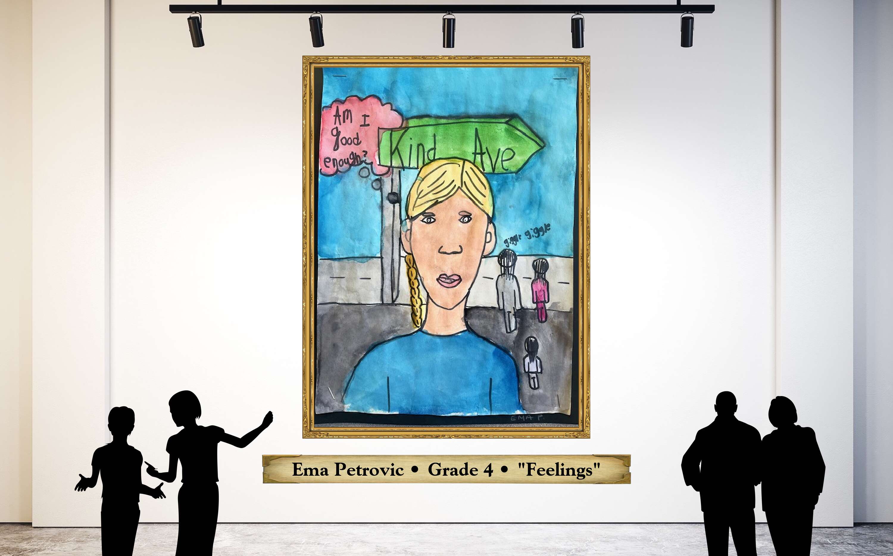 Ema Petrovic • Grade 4 • &quot;Feelings&quot;