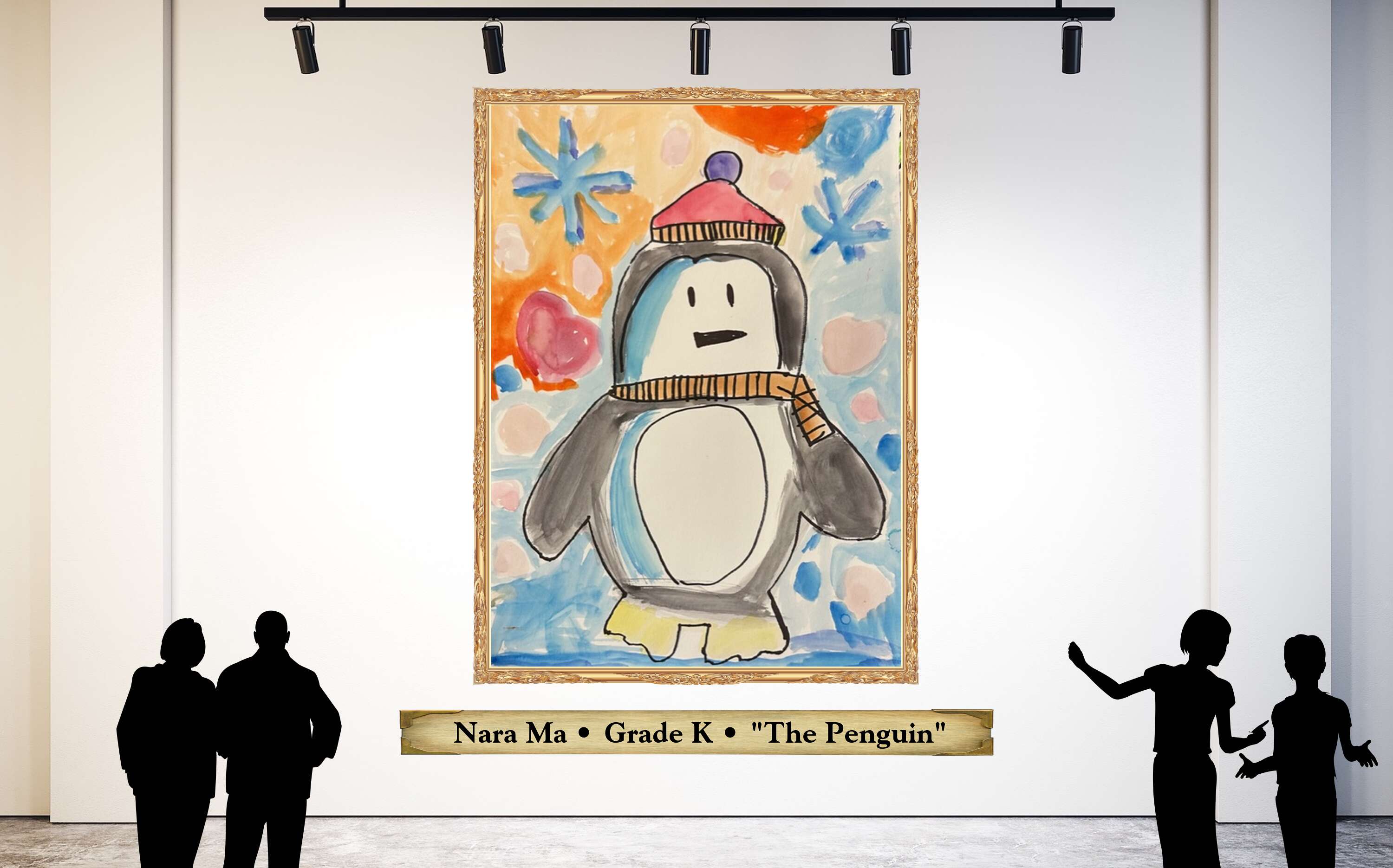  Nara Ma • Grade K • &quot;The Penguin&quot;