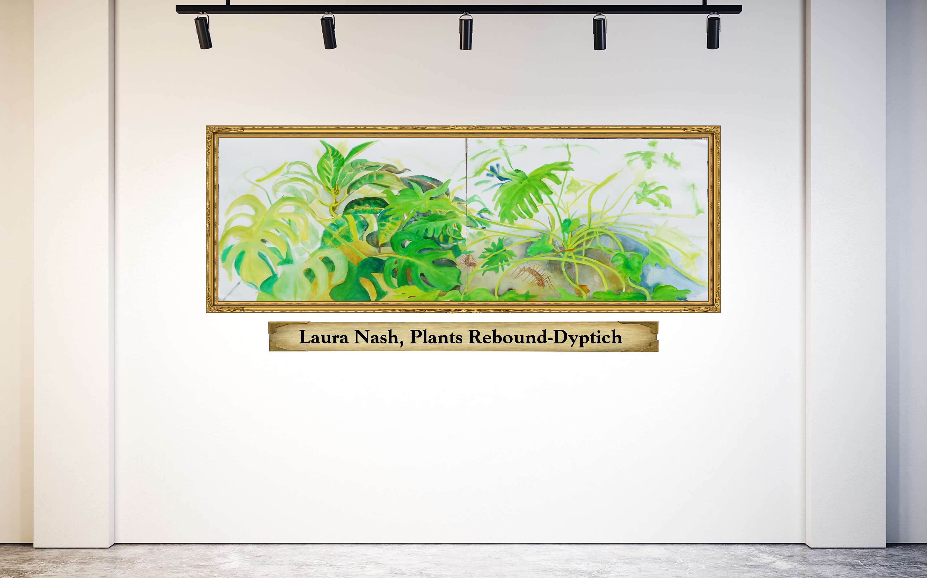 Laura Nash, Plants Rebound-Dyptich 