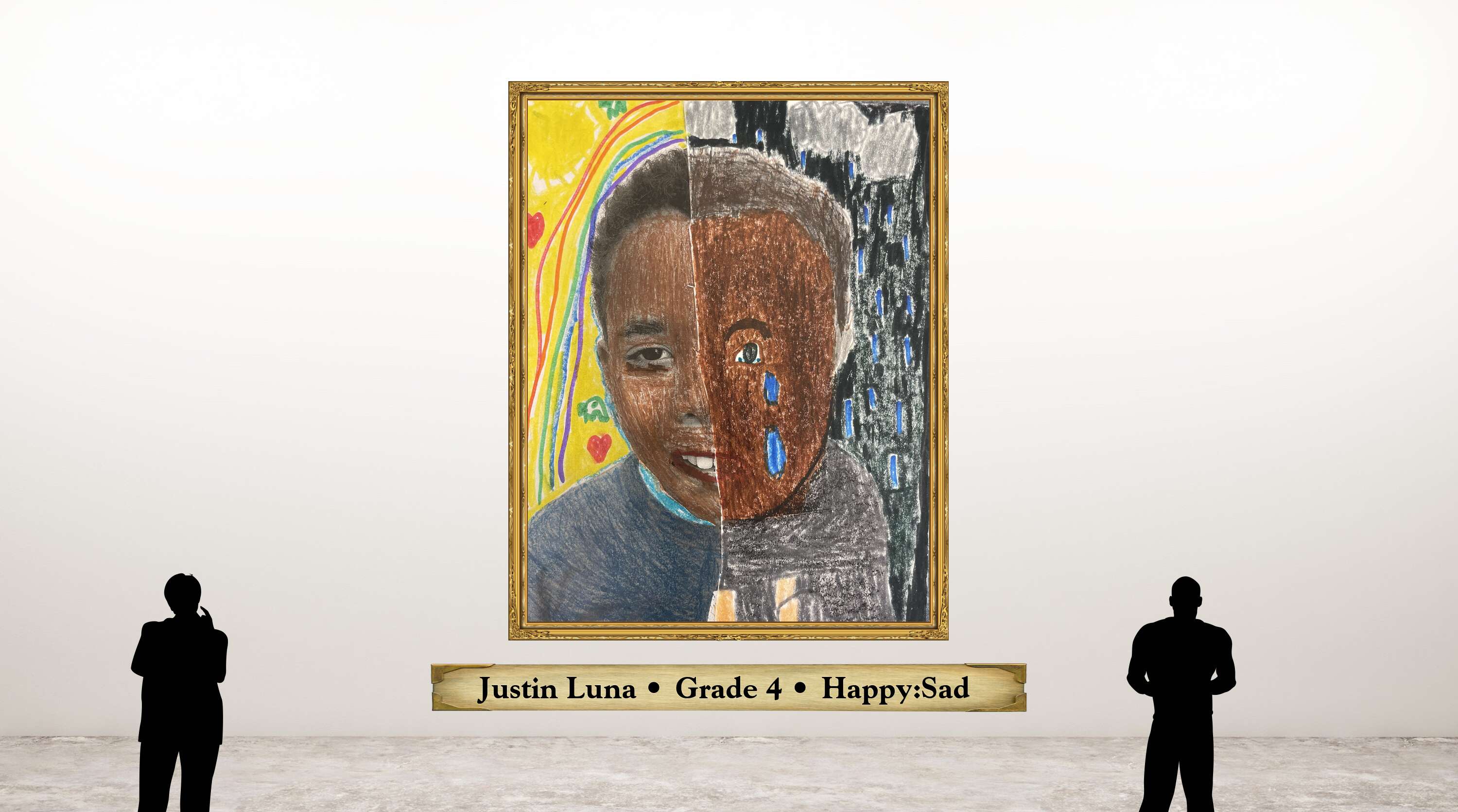 Justin Luna • Grade 4 • Happy:Sad 