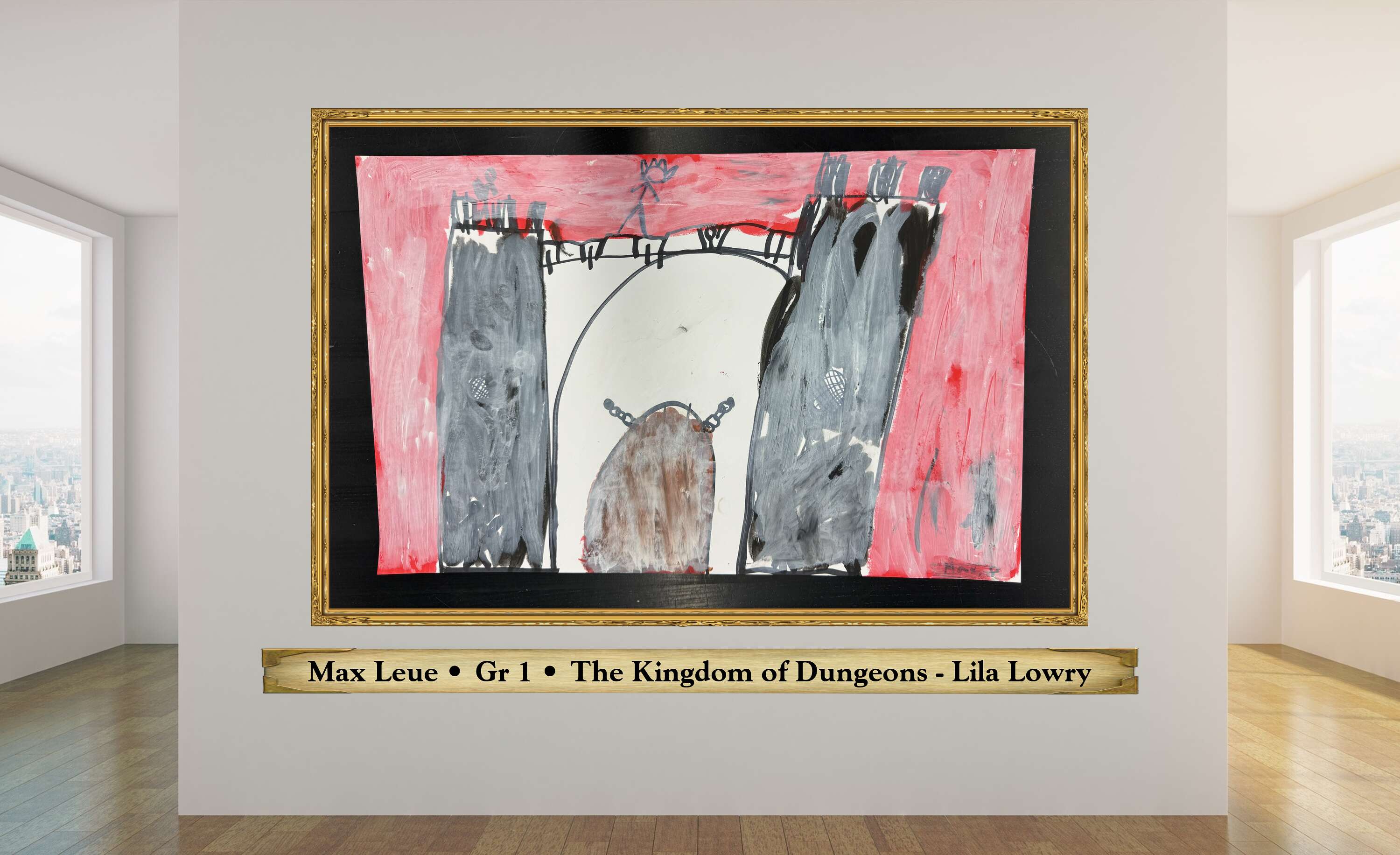 Max Leue • Gr 1 • The Kingdom of Dungeons - Lila Lowry