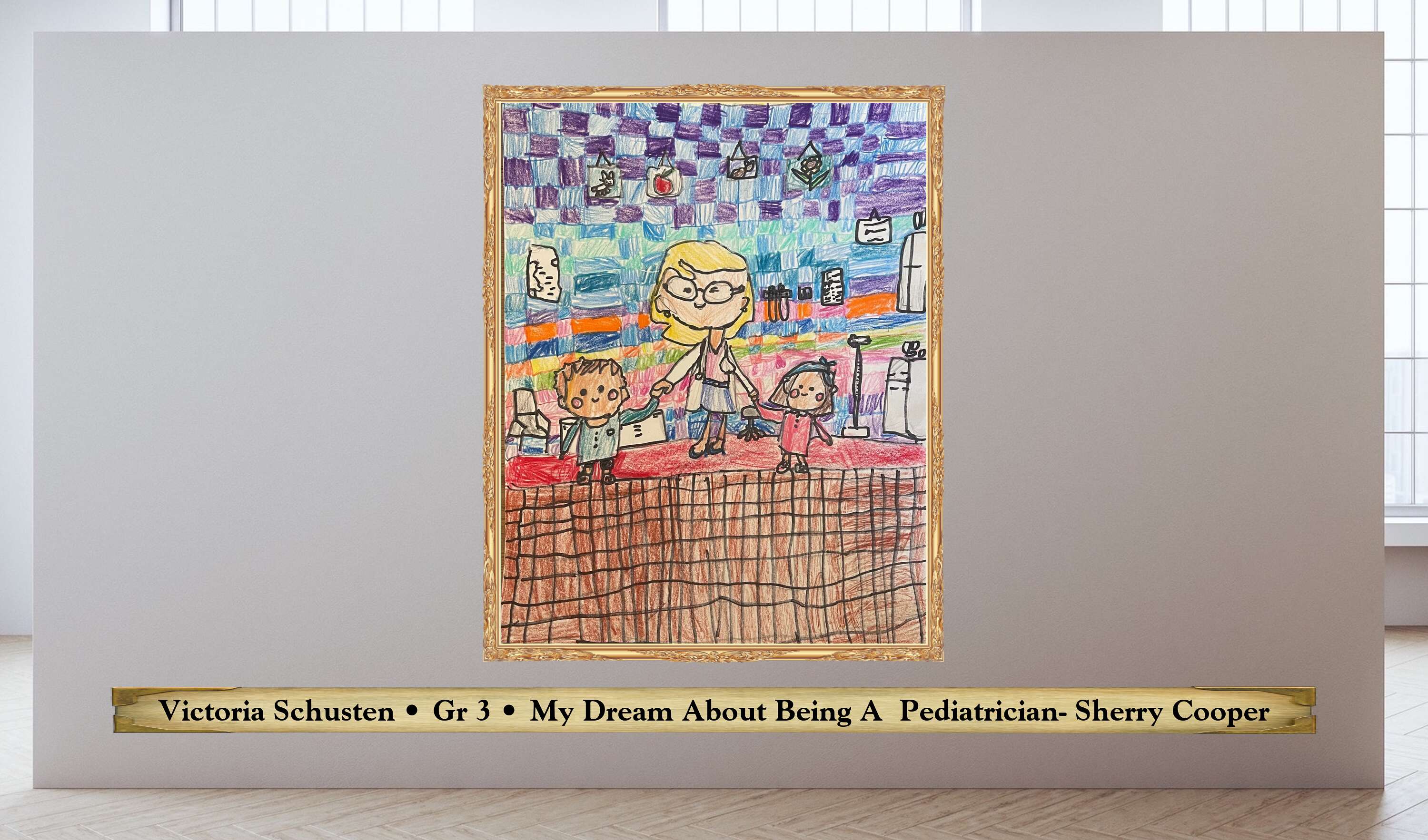 Victoria Schusten • Gr 3 • My Dream About Being A  Pediatrician- Sherry Cooper