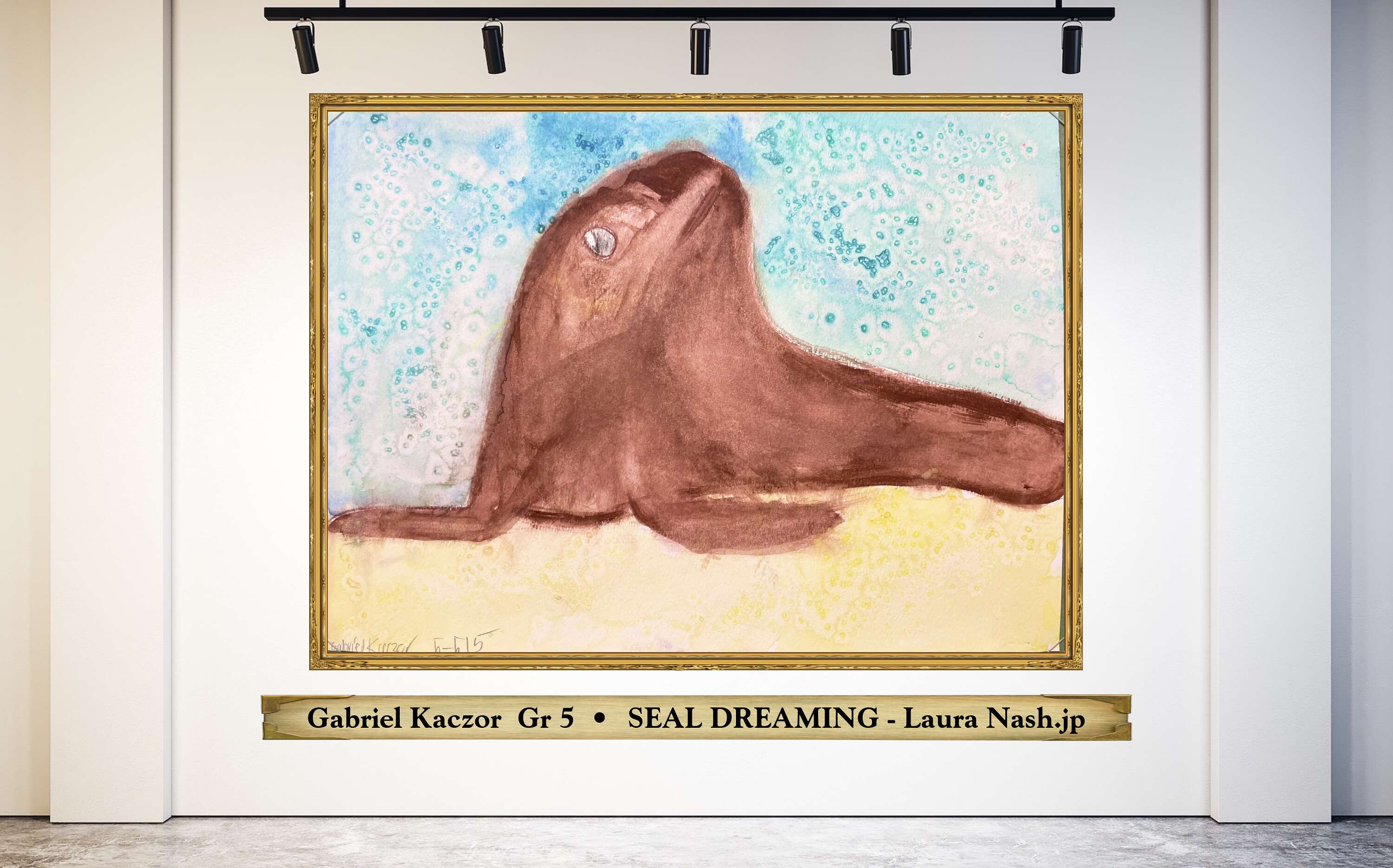 Gabriel Kaczor  Gr 5  •  SEAL DREAMING - Laura Nash.jp