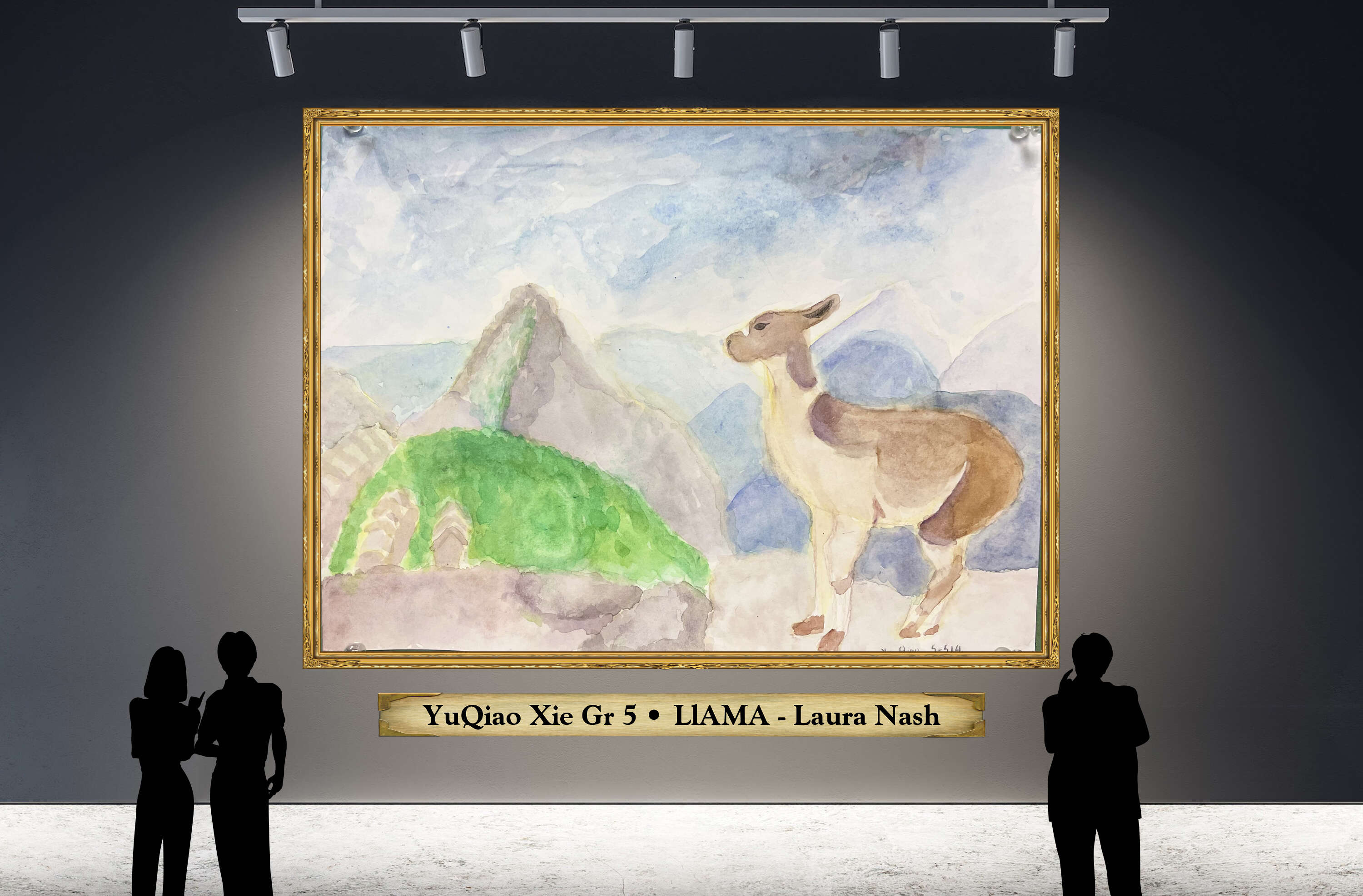 YuQiao Xie Gr 5 • LlAMA - Laura Nash