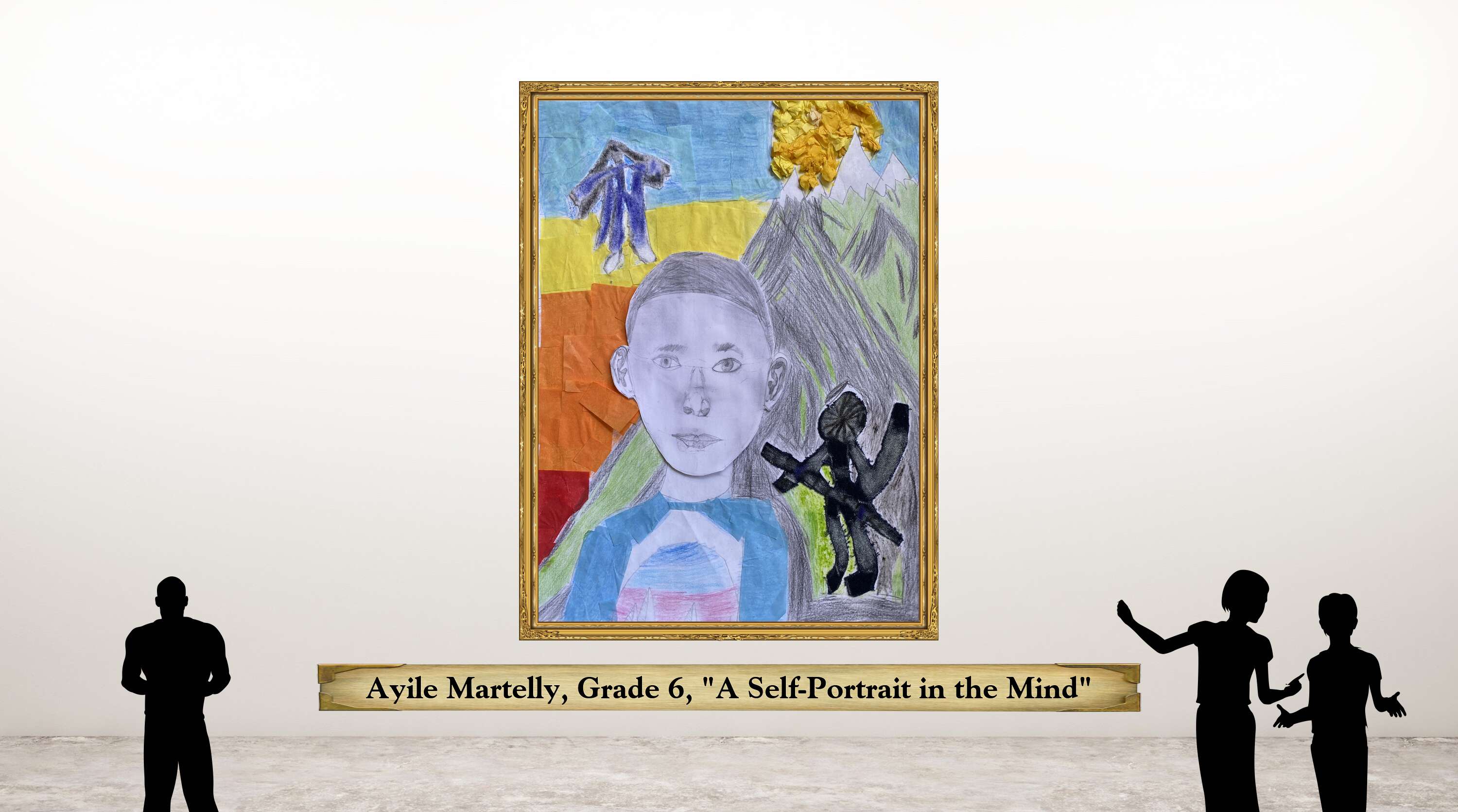 Ayile Martelly, Grade 6, &quot;A Self-Portrait in the Mind&quot;