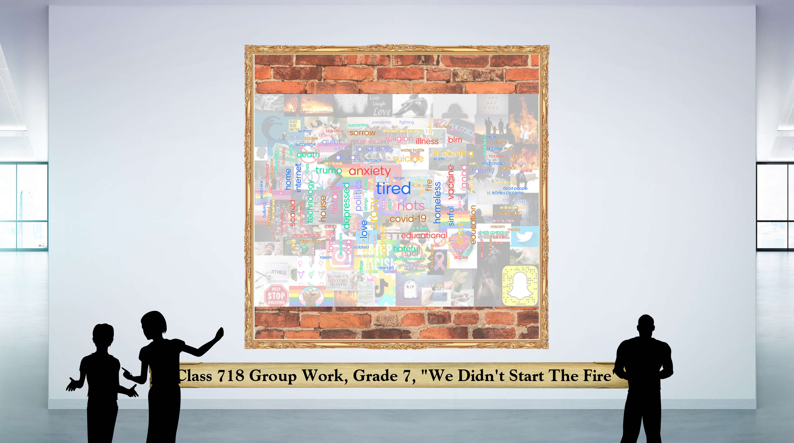 Class 718 Group Work, Grade 7, &quot;We Didn&#039;t Start The Fire&quot;