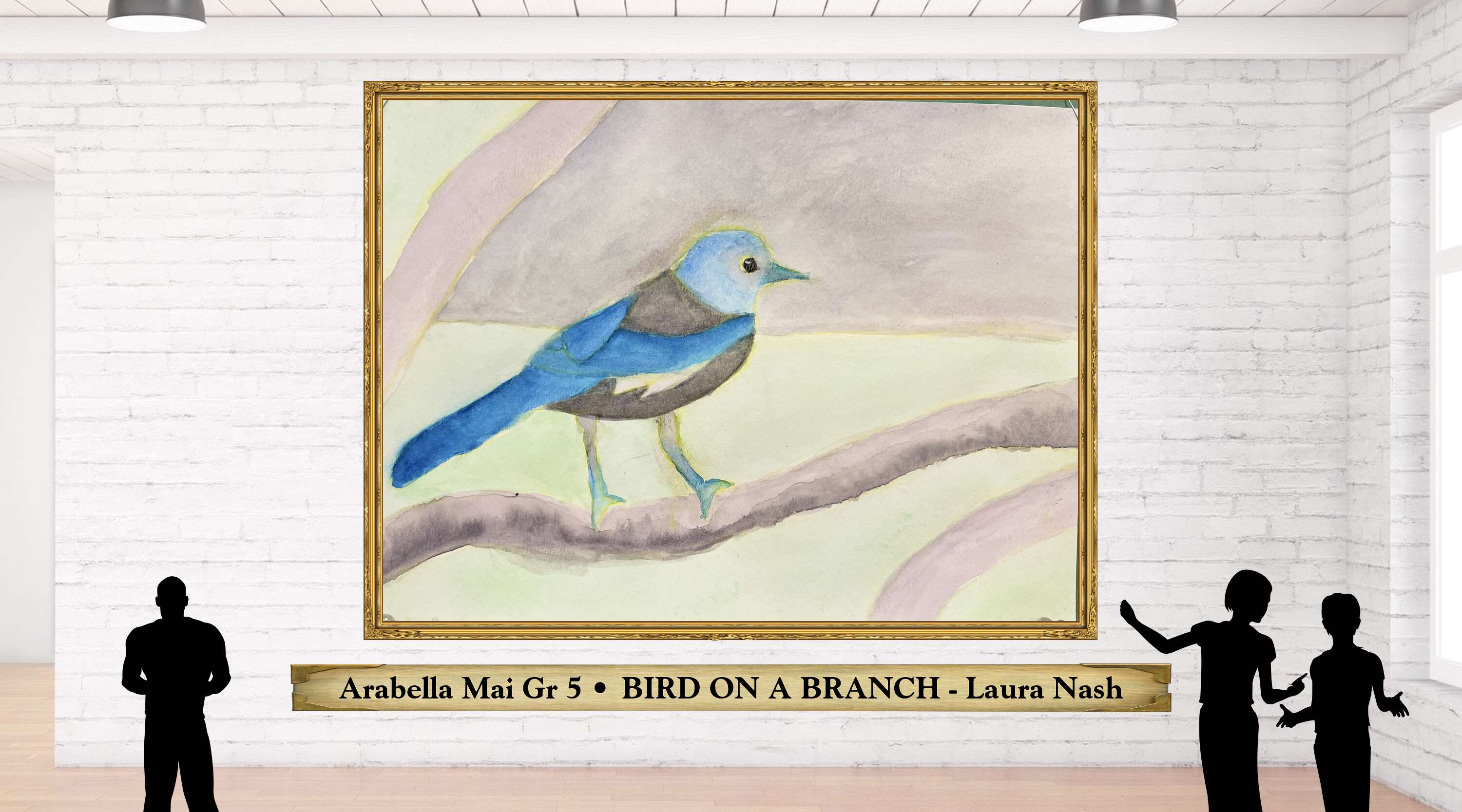 Arabella Mai Gr 5 • BIRD ON A BRANCH - Laura Nash